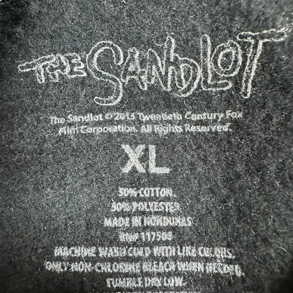 The Sandlot You're Killing Me Smalls Black Crewneck Sweatshirt Mens XL‎